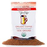 Tyler’s Coffee No Acid Organic Decaf Ground Coffee