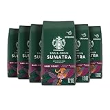 Starbucks Sumatra Dark Roast Ground Coffee