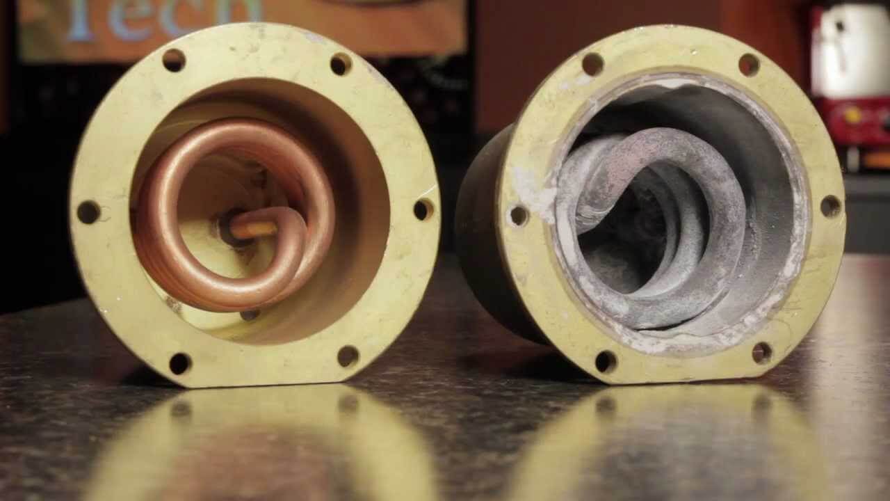 Scaled and Descaled Boiler Scaled and Descaled Boiler